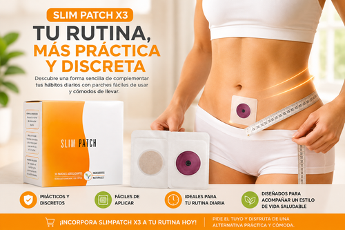 TRIPACK Parches Adelgazante SlimPatch X3